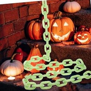 Glow-in-the-Dark Halloween Chain Decoration